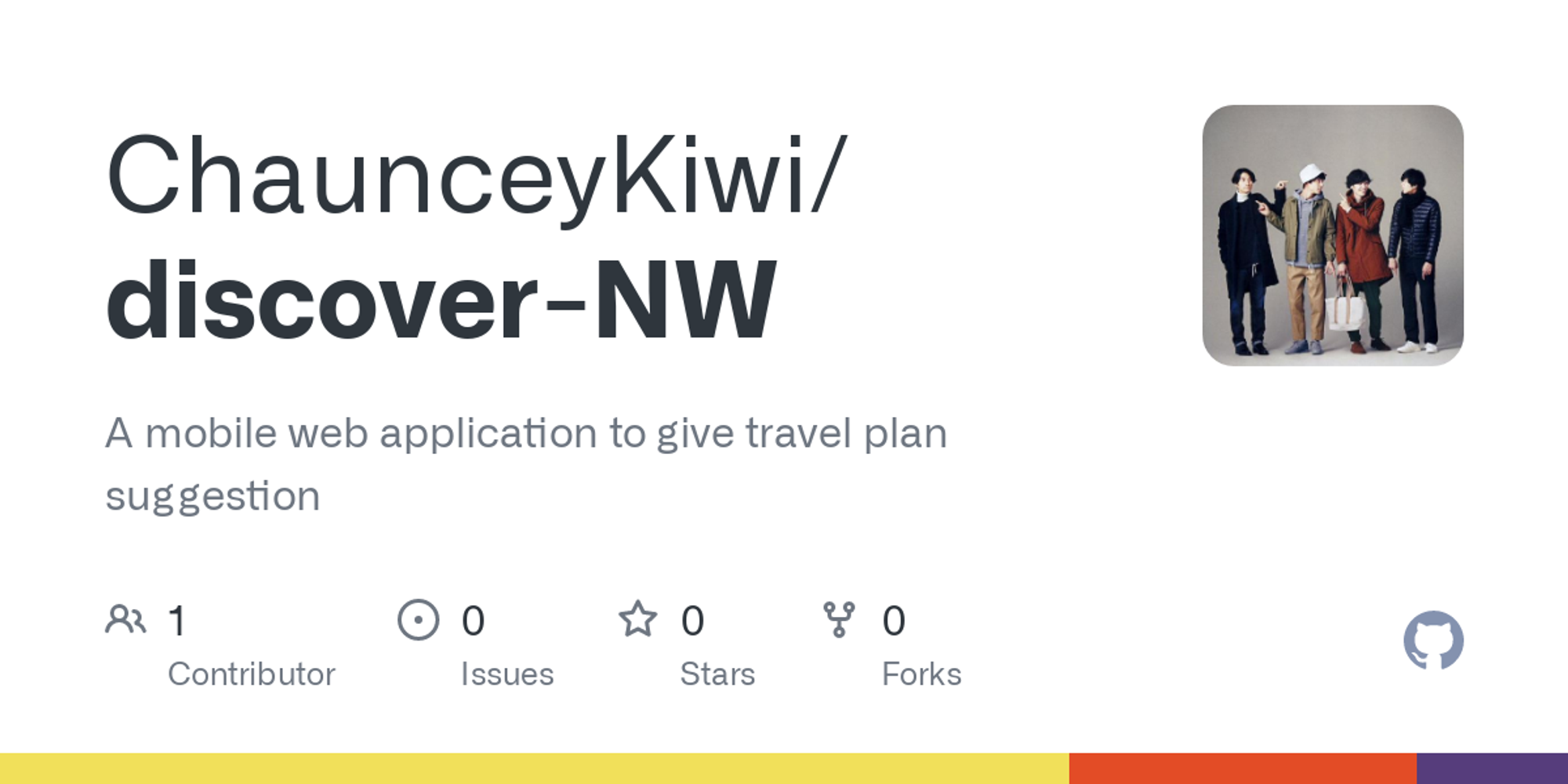 GitHub - ChaunceyKiwi/discover-NW: A mobile web application to give travel plan suggestion