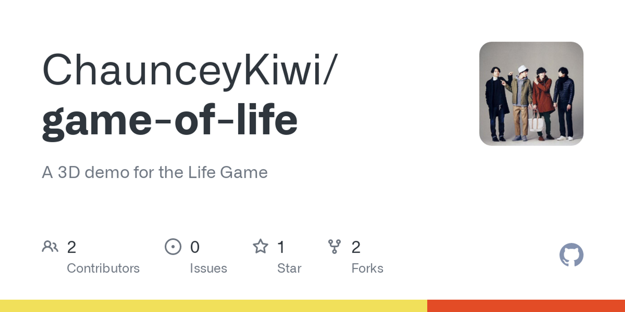 GitHub - ChaunceyKiwi/game-of-life: A 3D demo for the Life Game