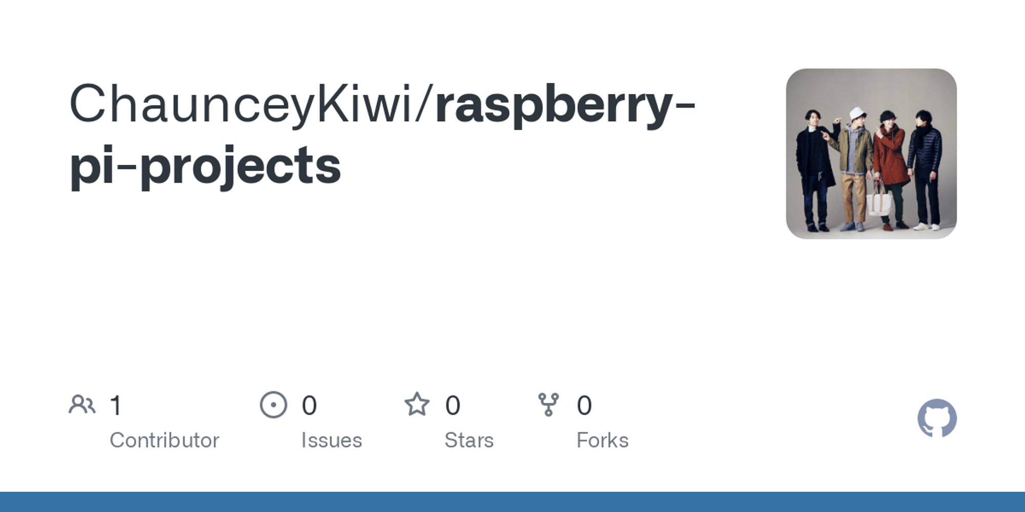 GitHub - ChaunceyKiwi/raspberry-pi-projects